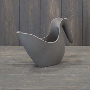 Earthy Anthracite Bamboo Watering Jug - Small detail page